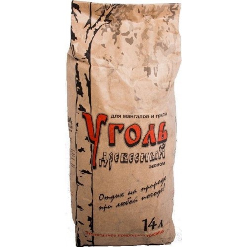 фото Уголь древесный для гриля мангала grillkoff viva 1,5 кг грилькофф