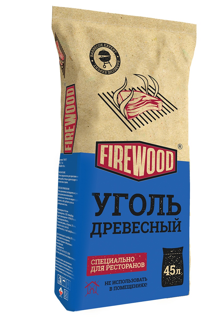 фото Уголь древесный для гриля мангала firewood 7 кг