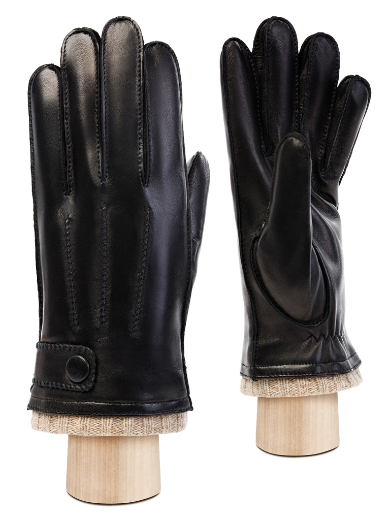 

Перчатки мужские ELEGANZZA 01-00040145 черные, р. 9, Черный, 01-00040145
