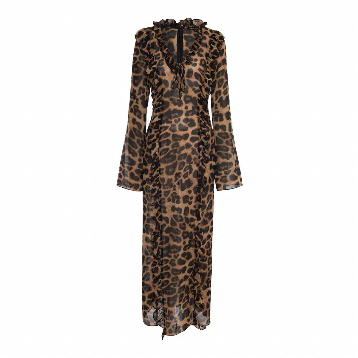 

Пляжная туника женская MARINA BUDNIK 57105 коричневая S, Коричневый, 57105