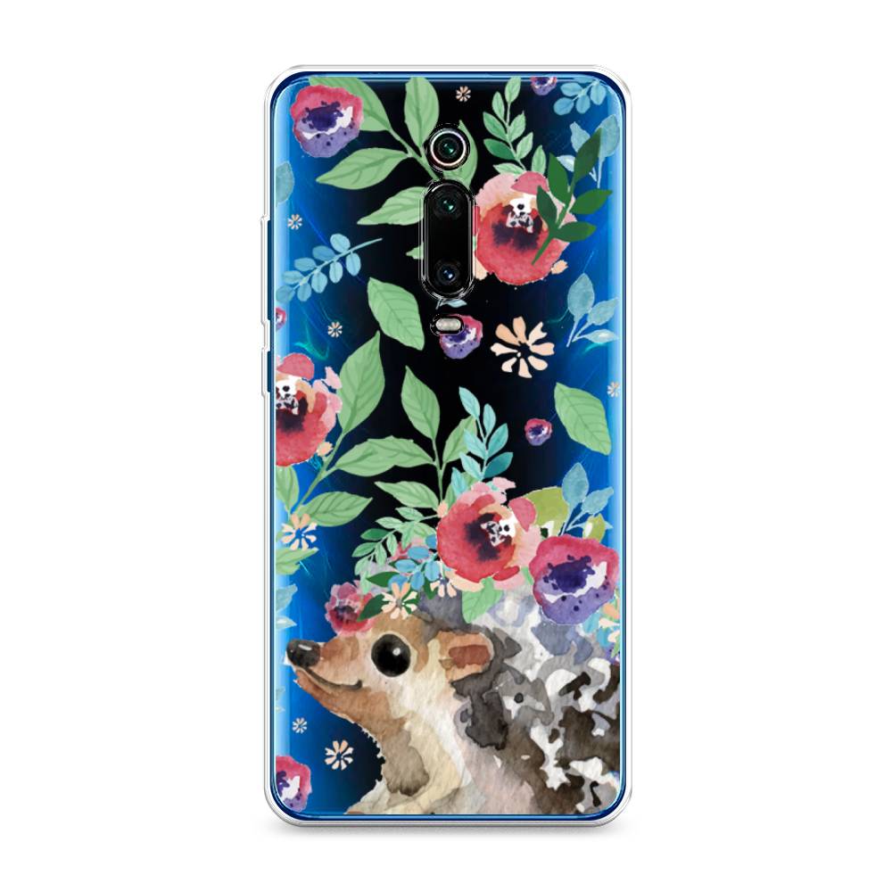 

Чехол Awog на Xiaomi Mi 9T/9T Pro/Redmi K20/K20 Pro "Ежик в цветах акварель", Разноцветный, 35750-2