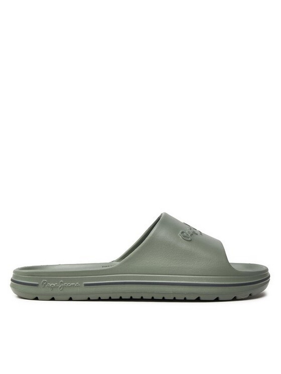 Сланцы мужские Pepe Jeans London Beach Slide M PMS70159 зеленые 40 EU