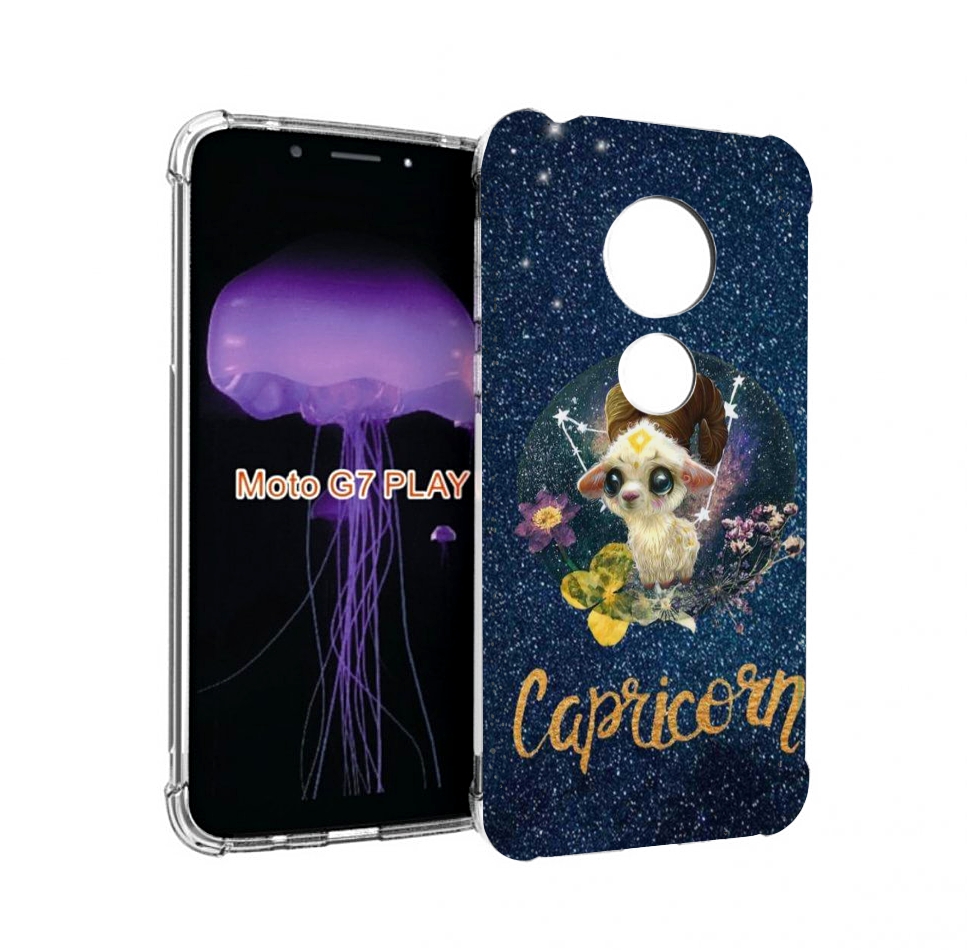 

Чехол MyPads знак зодиака козерог 3 для Motorola Moto G7 Play, Прозрачный, Tocco