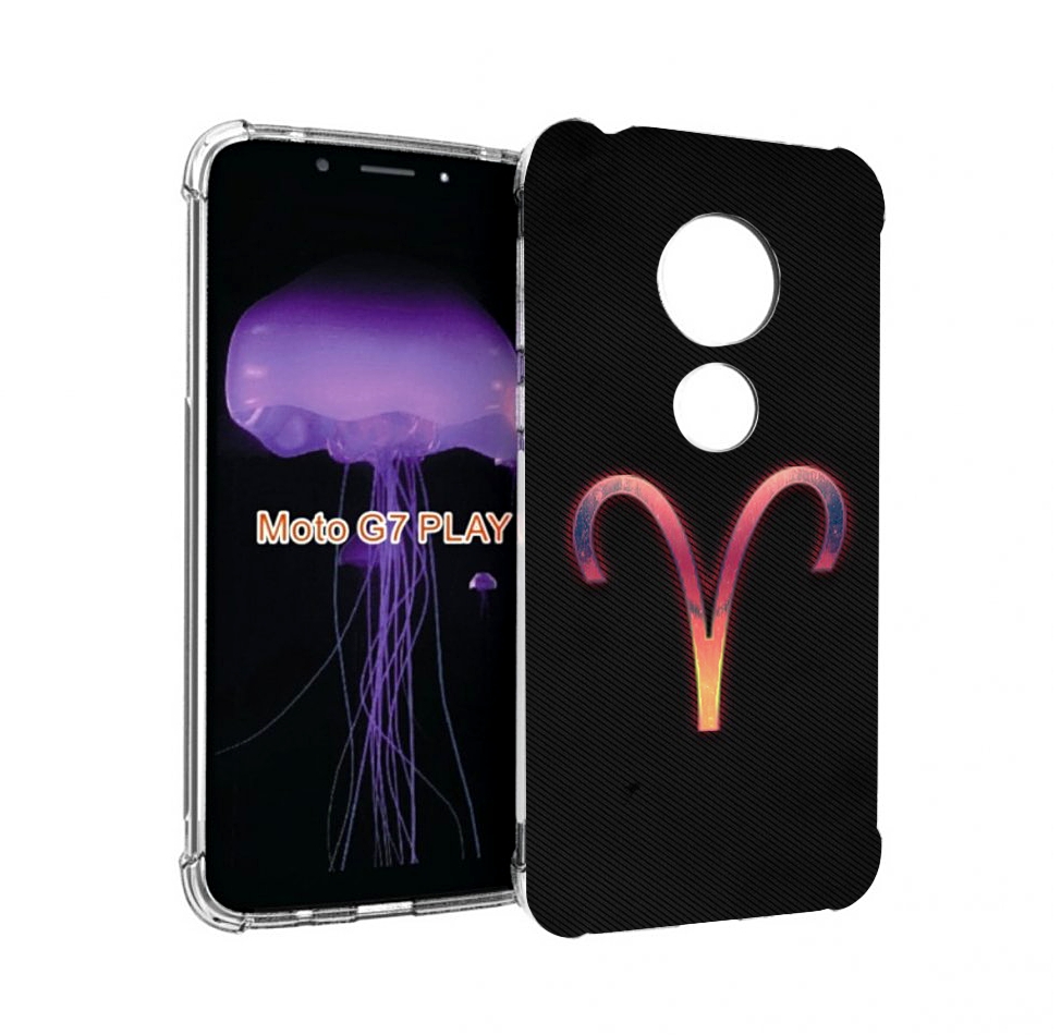 

Чехол MyPads знак зодиака овен 1 для Motorola Moto G7 Play, Прозрачный, Tocco