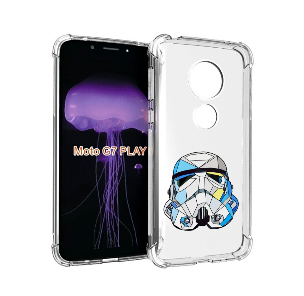 

Чехол MyPads star wars дарт вейдер для Motorola Moto G7 Play, Прозрачный, Tocco