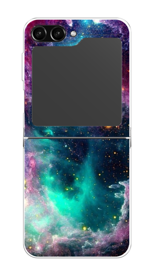 

Чехол на Samsung Galaxy Z Flip 5 "Звездные облака", Розовый;бежевый, 2108350-2