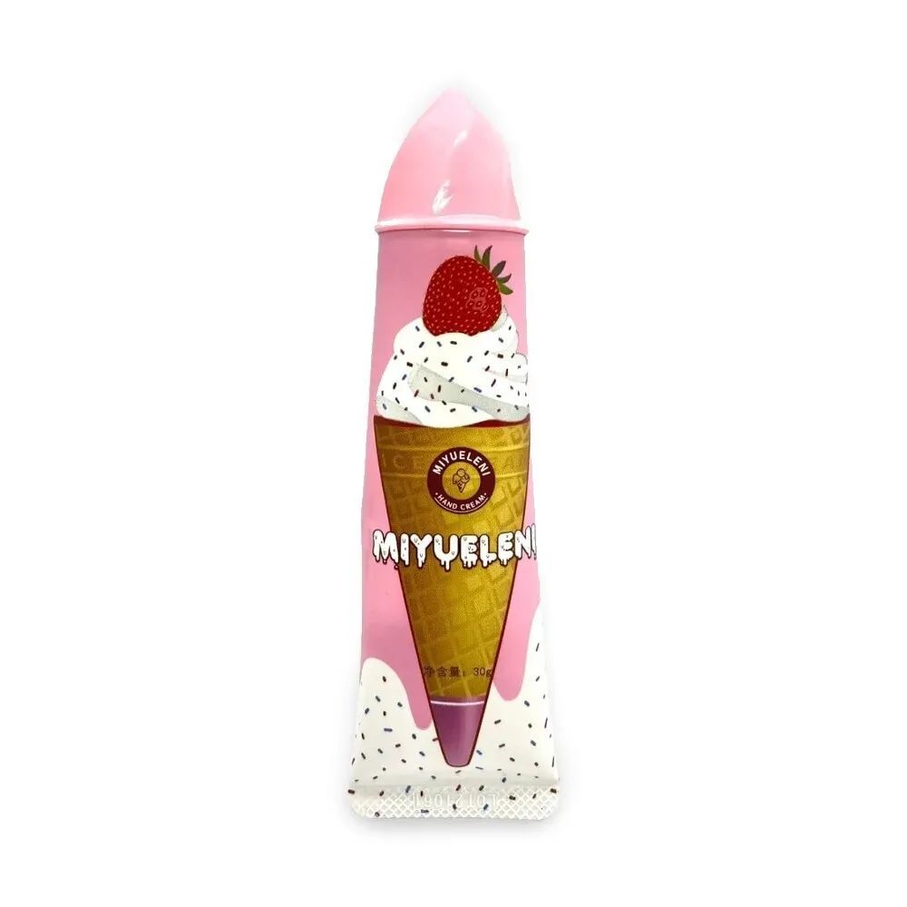 Крем для рук Miyueleni Hand Cream с ароматом мороженого клубника 30 г формочка для мороженого
