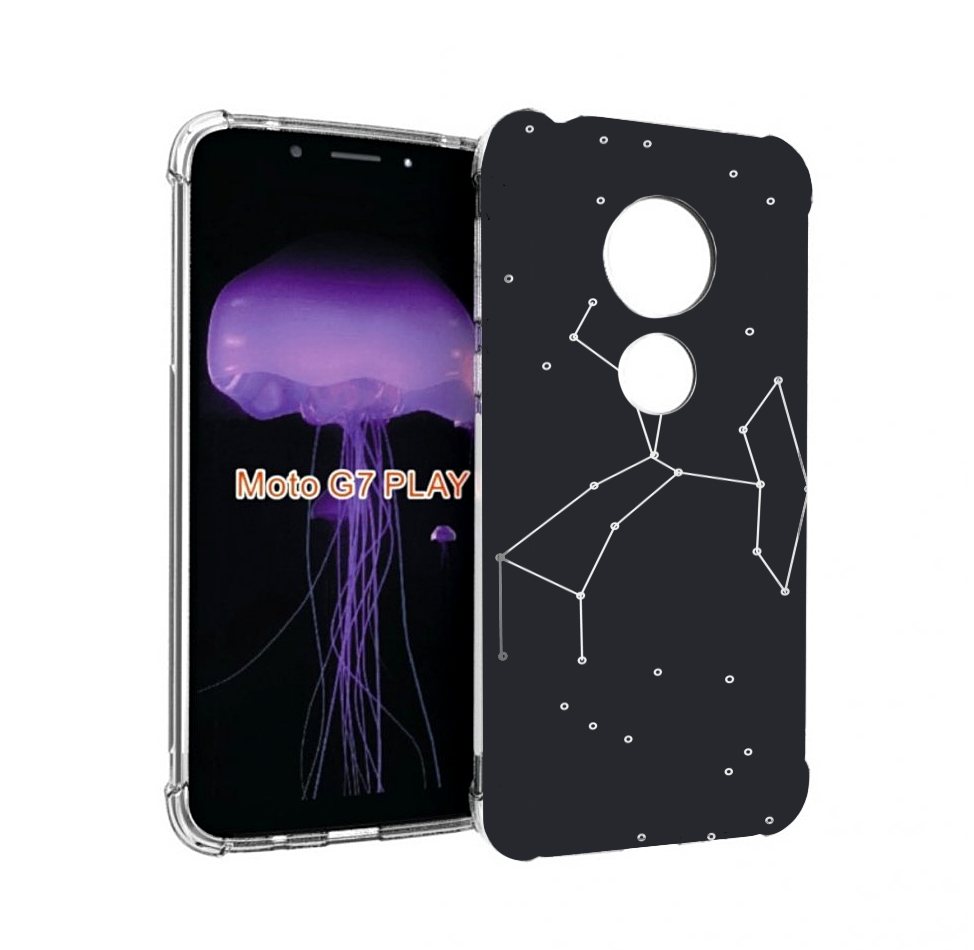 

Чехол MyPads знак зодиака стрелец 6 для Motorola Moto G7 Play, Прозрачный, Tocco