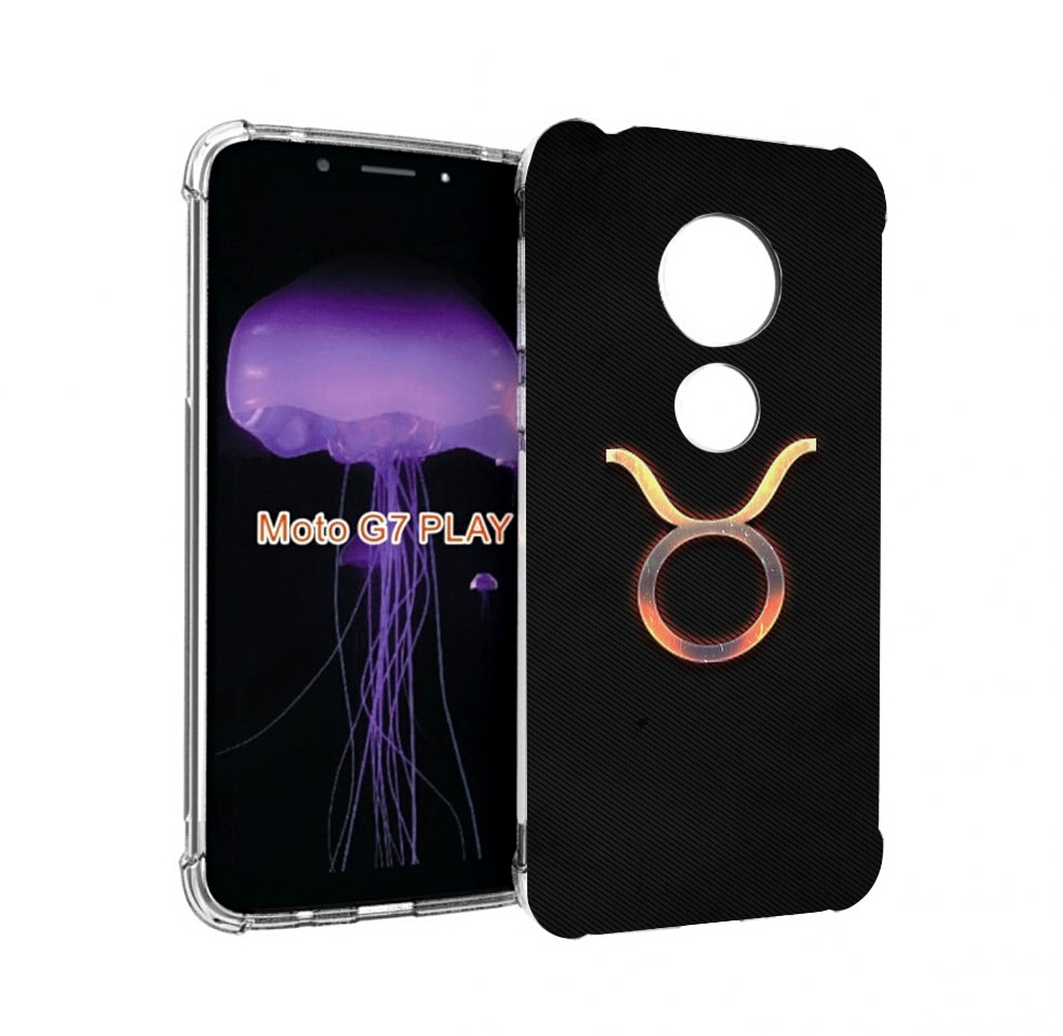 

Чехол MyPads знак зодиака телец 5 для Motorola Moto G7 Play, Прозрачный, Tocco