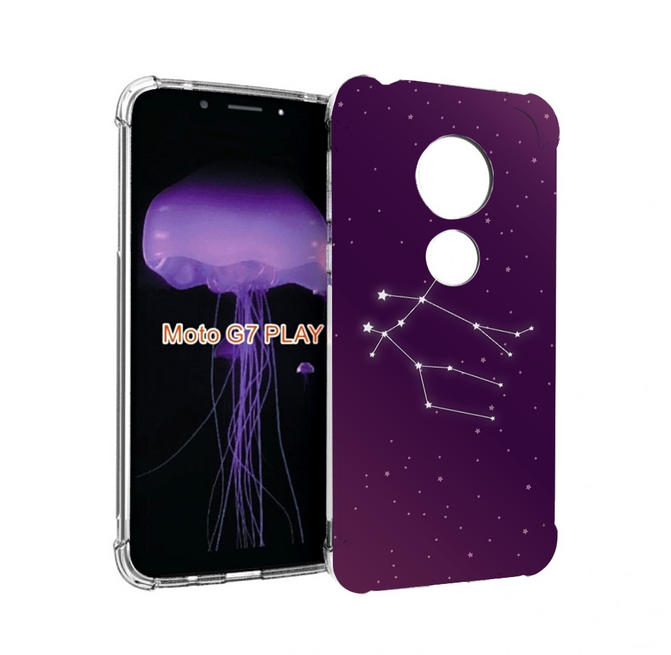 

Чехол MyPads знак-зодиака-близнецы-4 для Motorola Moto G7 Play, Прозрачный, Tocco