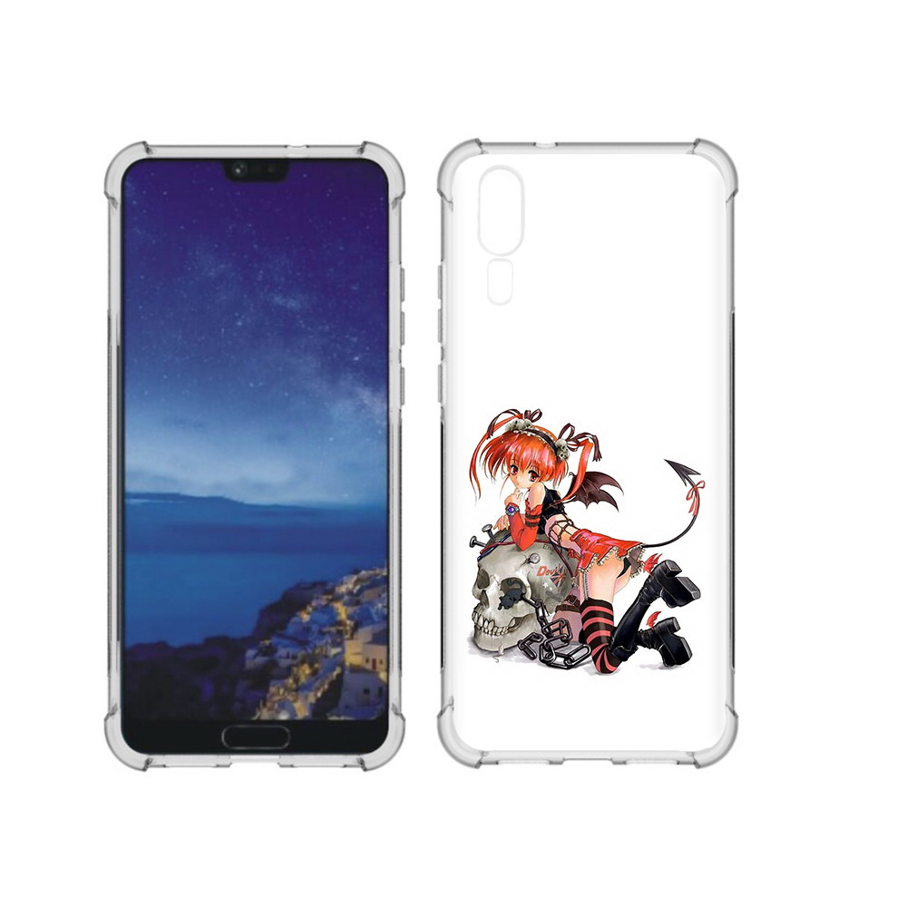 

Чехол MyPads Tocco для Huawei P20 аниме (PT108006.52.221), Прозрачный, Tocco