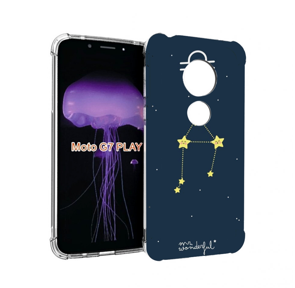 

Чехол MyPads знак-зодиака-весы-1 для Motorola Moto G7 Play, Прозрачный, Tocco