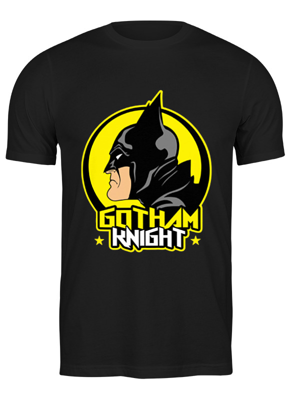 

Футболка мужская Printio Gotham knight черная XL, Черный, Gotham knight