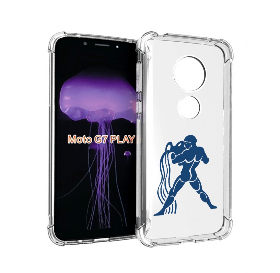 

Чехол MyPads знак-зодиака-водолей7 для Motorola Moto G7 Play, Прозрачный, Tocco