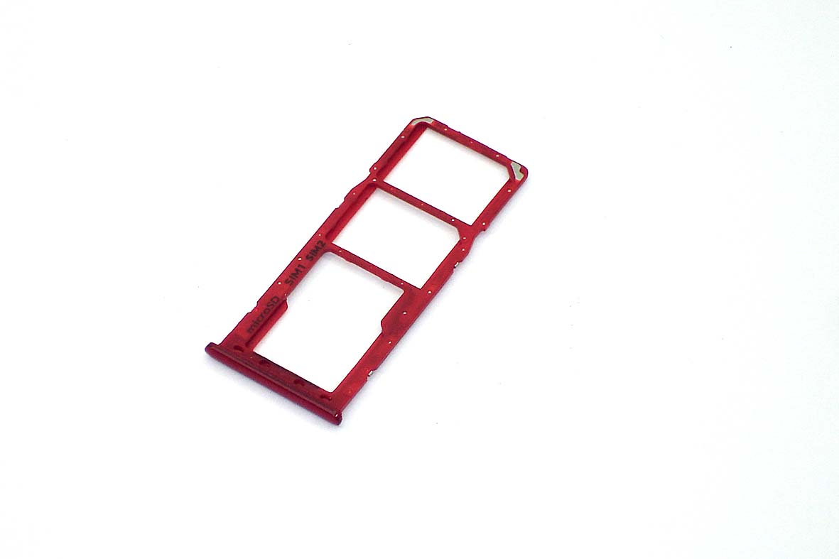 

Лоток SIM-карты для Samsung Galax A50 (A505F) красный, для Samsung Galax A50 (A505F)