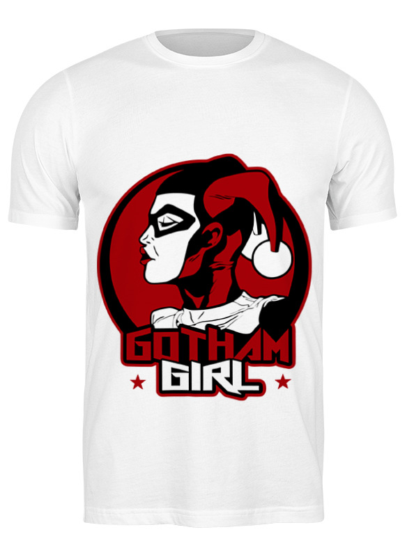 

Футболка мужская Printio Gotham girl белая XL, Gotham girl