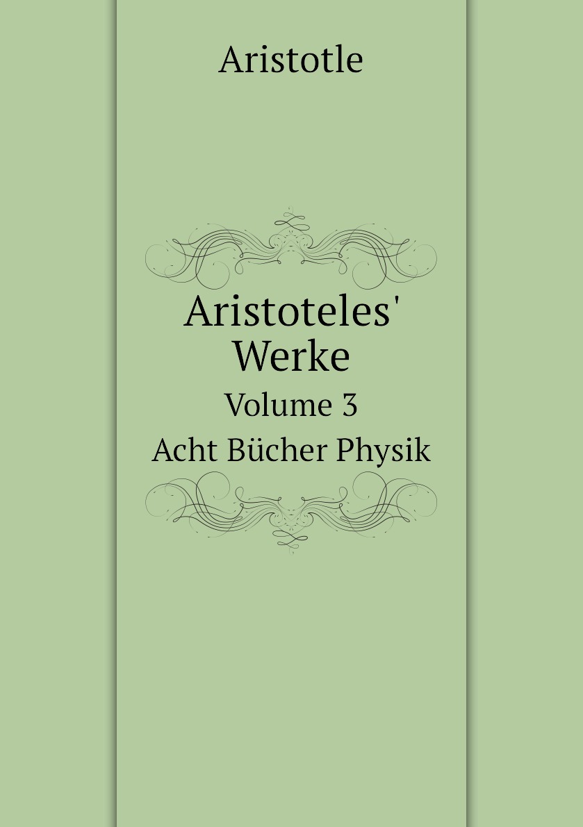 

Aristoteles' Werke