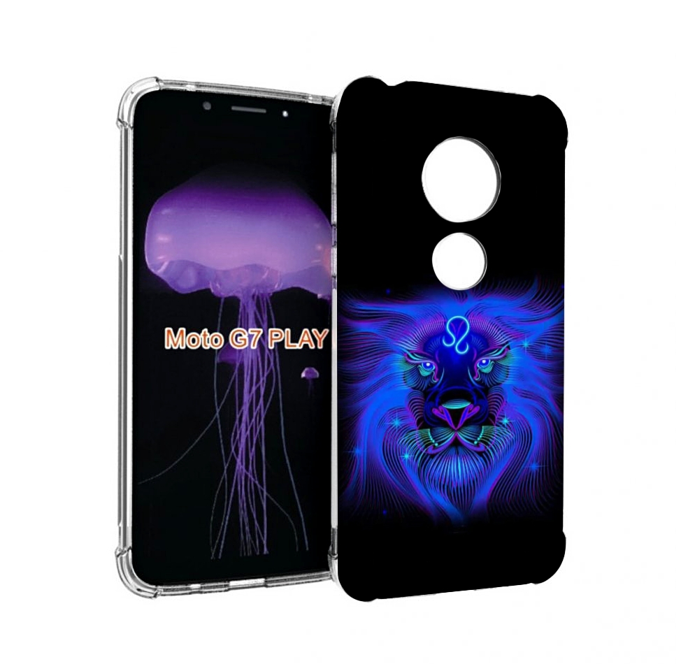 

Чехол MyPads знак-зодиака-лев-3 для Motorola Moto G7 Play, Прозрачный, Tocco