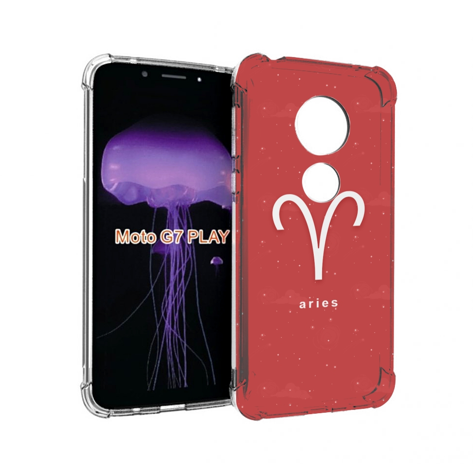 

Чехол MyPads знак-зодиака-овен-5 для Motorola Moto G7 Play, Прозрачный, Tocco