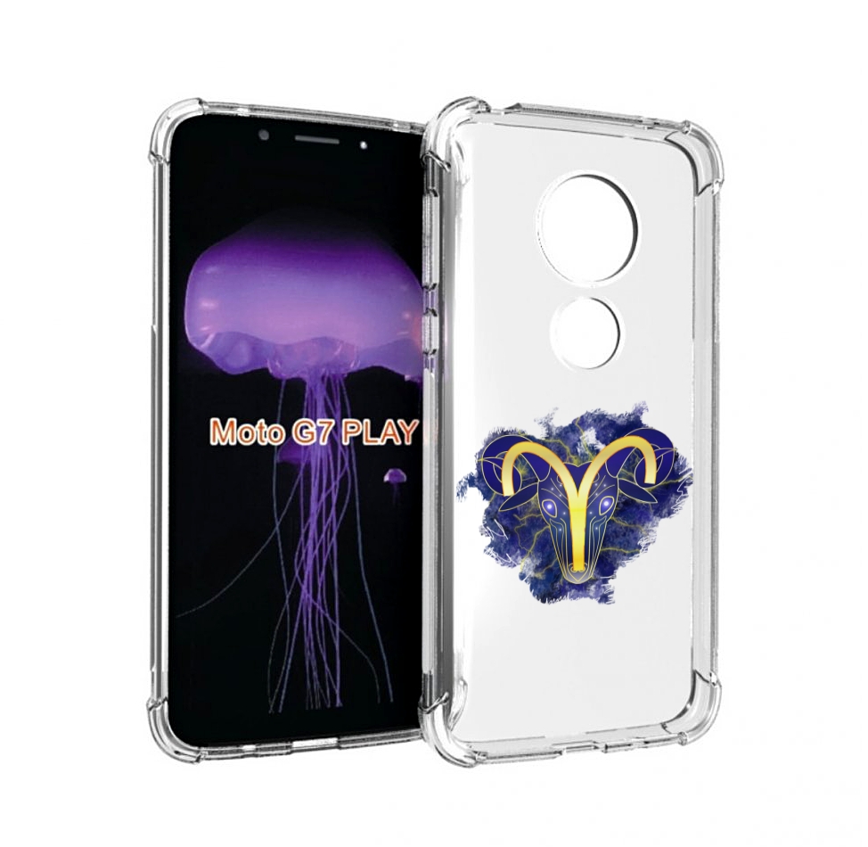 

Чехол MyPads знак-зодиака-овен-8 для Motorola Moto G7 Play, Прозрачный, Tocco