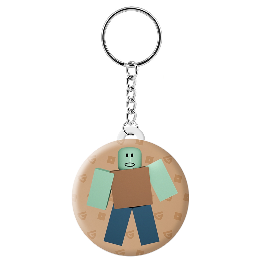

Брелок унисекс Krutoff Roblox - Зомби разноцветный, Roblox - Зомби