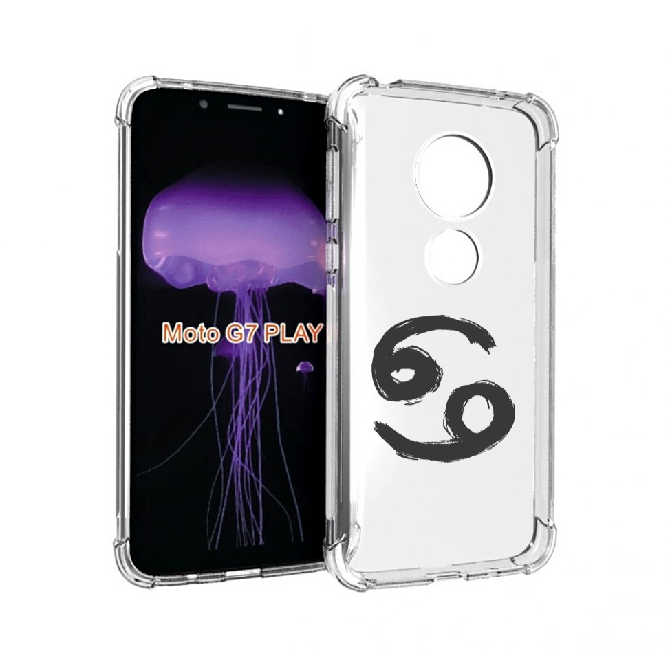 

Чехол MyPads знак-зодиака-рак-6 для Motorola Moto G7 Play, Прозрачный, Tocco