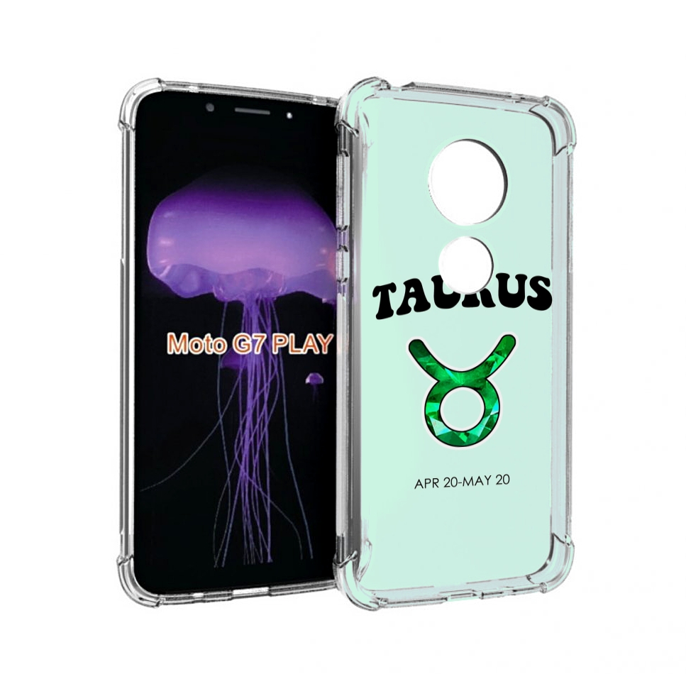 

Чехол MyPads знак-зодиака-телец-1 для Motorola Moto G7 Play, Прозрачный, Tocco
