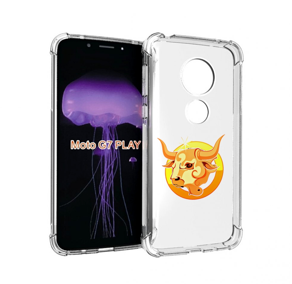 

Чехол MyPads знак-зодиака-телец-6 для Motorola Moto G7 Play, Прозрачный, Tocco