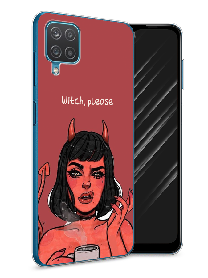 

Чехол Awog на Samsung Galaxy A12 / Самсунг A12 "Evil Girl", Разноцветный, 2101650-6
