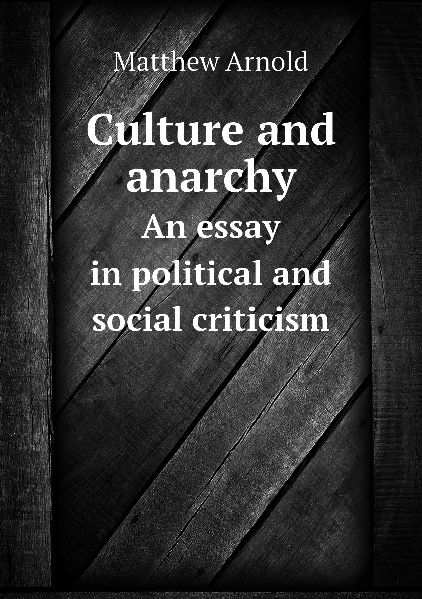 

Culture and anarchy