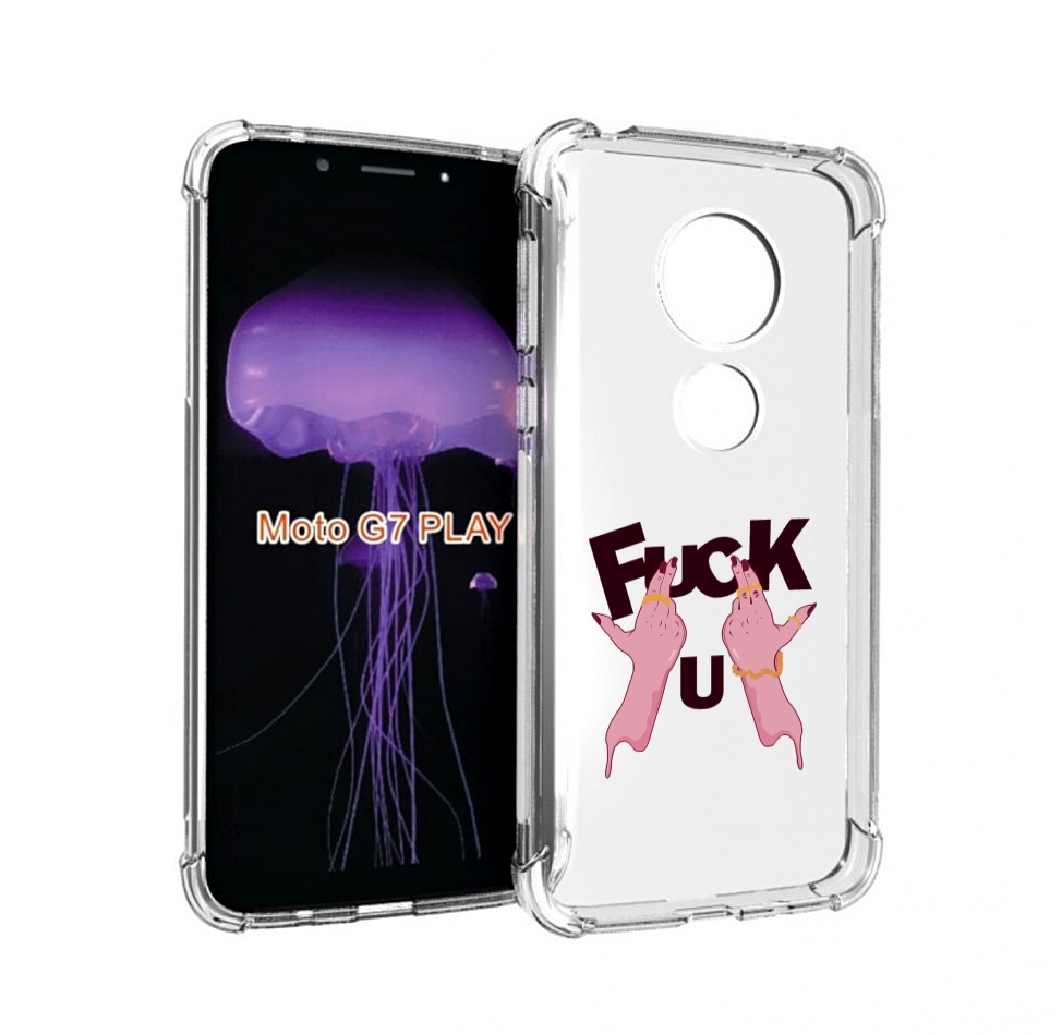 

Чехол MyPads иди-ты для Motorola Moto G7 Play, Прозрачный, Tocco