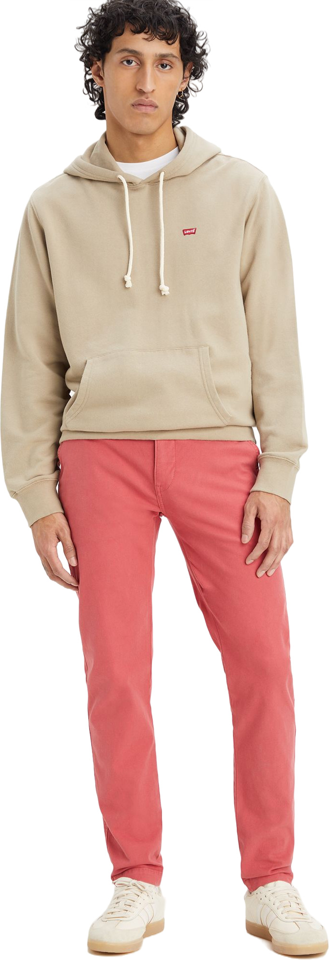 

Брюки мужские Levi's XX CHINO SLIM II REDS розовые 40/34, Розовый, XX CHINO SLIM II REDS