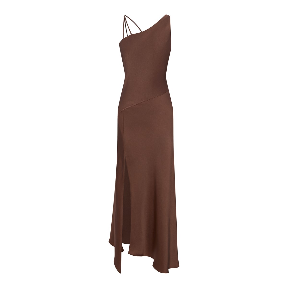 

Платье женское Djonfabe Brand 36896 коричневое S, Коричневый, 36896
