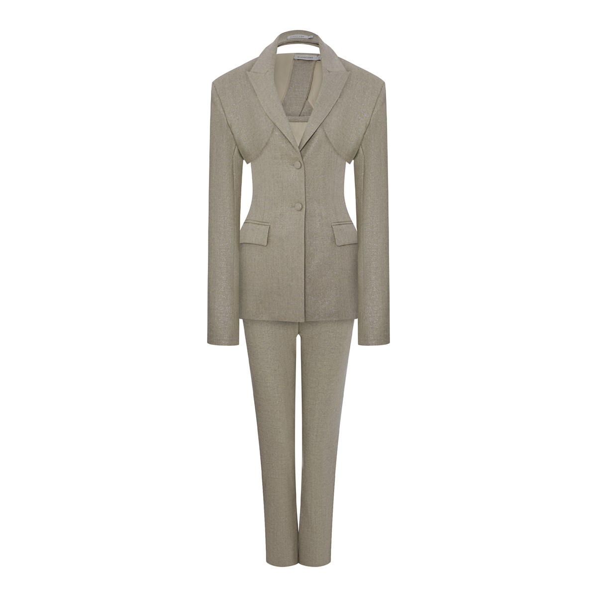 

Костюм женский Djonfabe Brand 36907 бежевый S, 36907