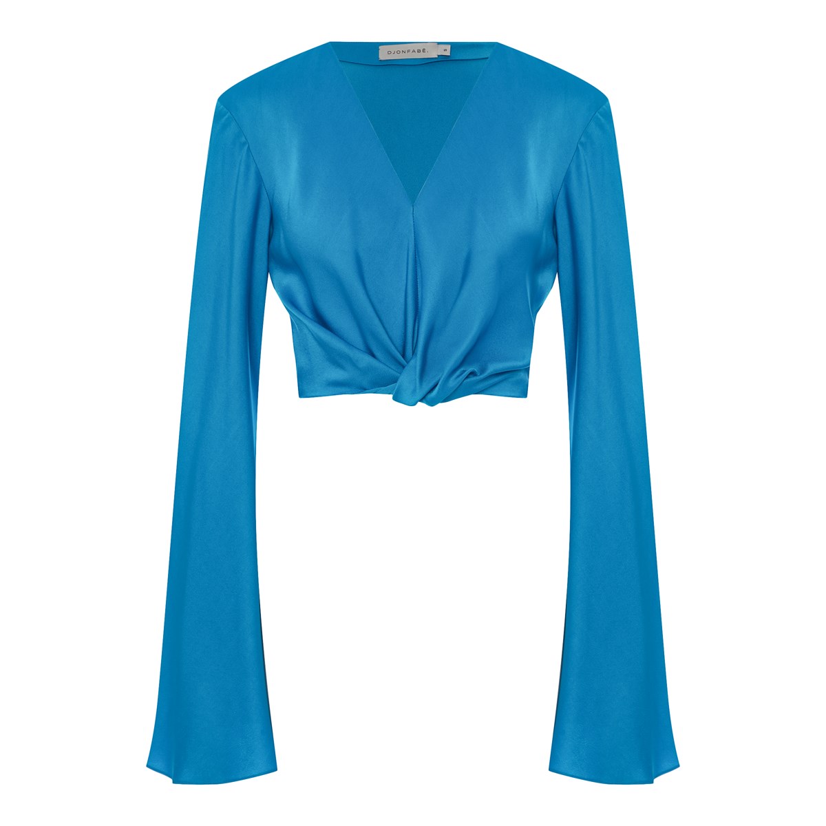 

Блуза женская Djonfabe Brand 36908 голубая M, Голубой, 36908