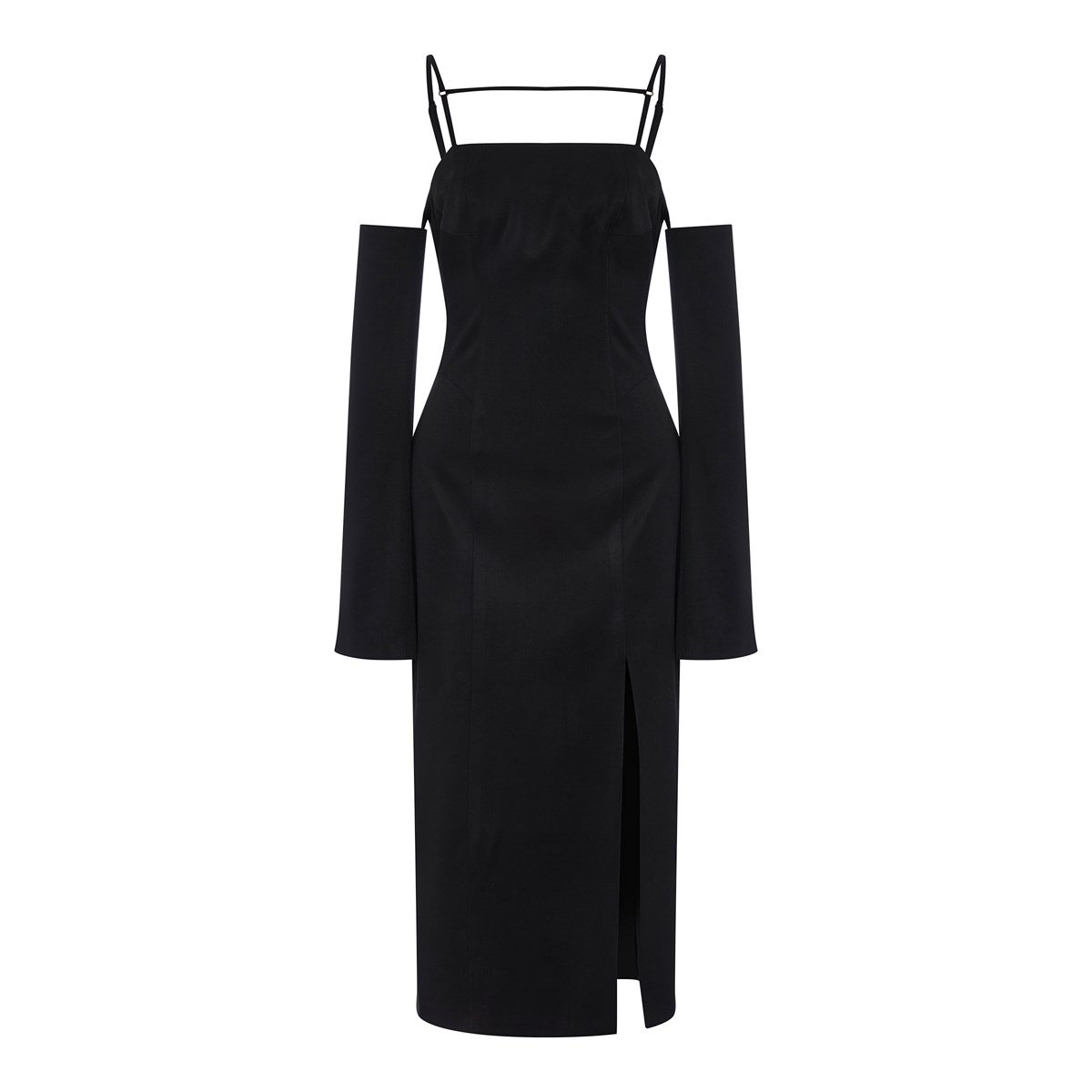 

Платье женское Djonfabe Brand 36916 черное M, Черный, 36916