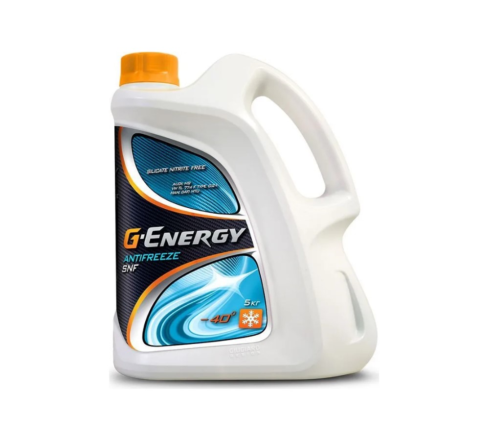 Охлаждающая жидкость G-Energy Antifreeze SNF 40, 5кг