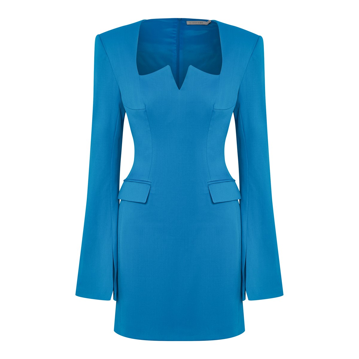 

Платье женское Djonfabe Brand 36920 голубое XS, Голубой, 36920