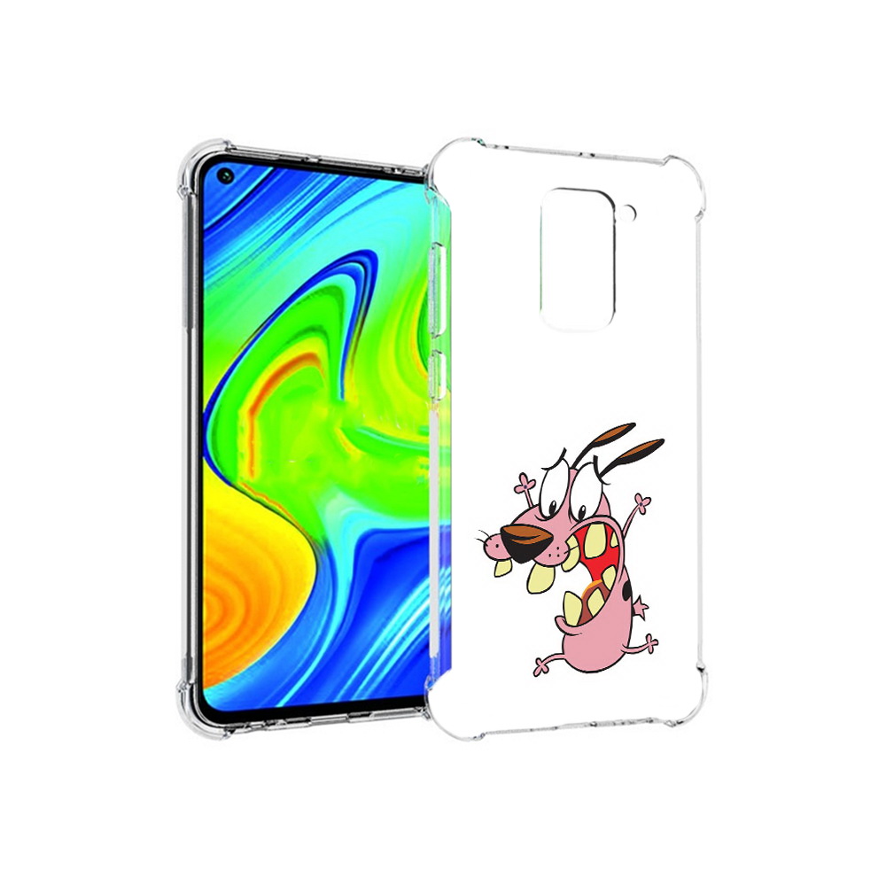 

Чехол MyPads Tocco для Xiaomi Redmi Note 9 зубастый бобик (PT150805.258.371), Прозрачный, Tocco