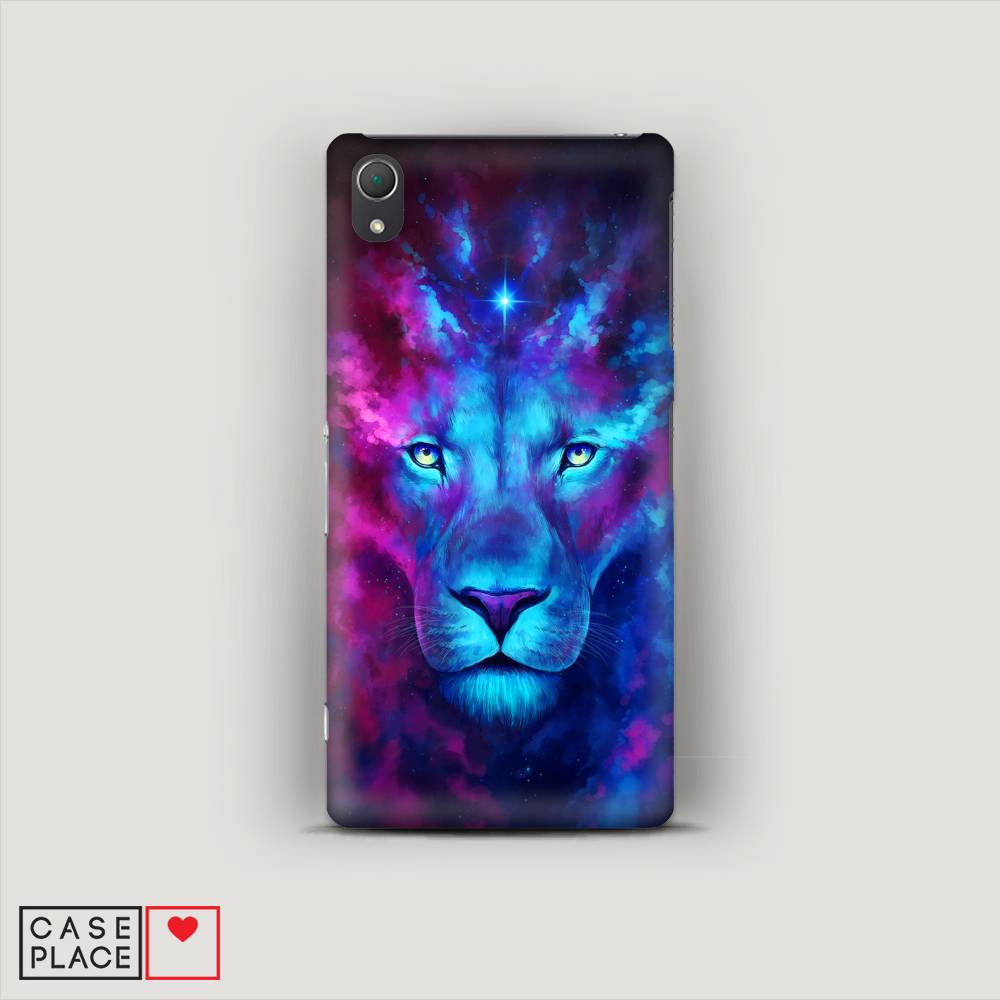 

Пластиковый чехол "Космический лев" на Sony Xperia Z2
