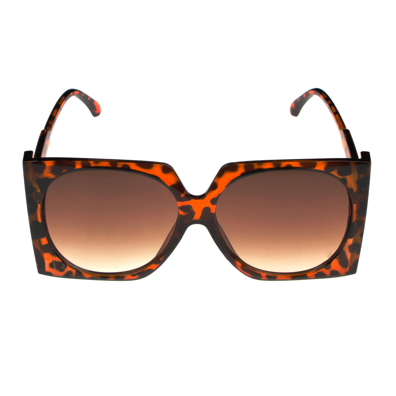 фото Солнцезащитные очки женские pretty mania dp101 коричневые/леопардовые