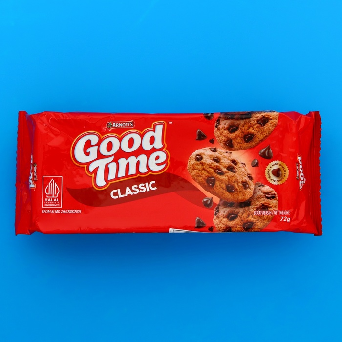 Печенье Good Time со вкусом шоколада, 72 г