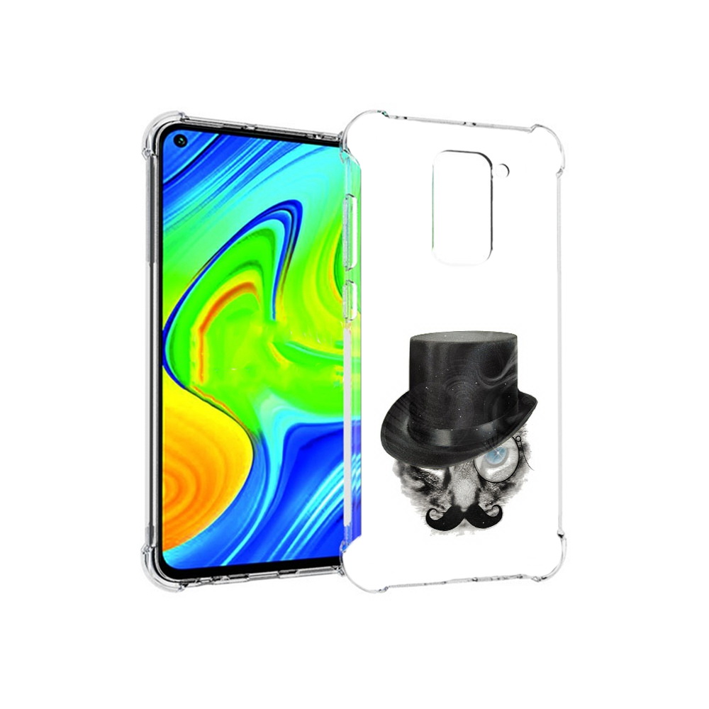 Чехол MyPads Tocco для Xiaomi Redmi Note 9 интелегентный кот (PT150805.258.378)