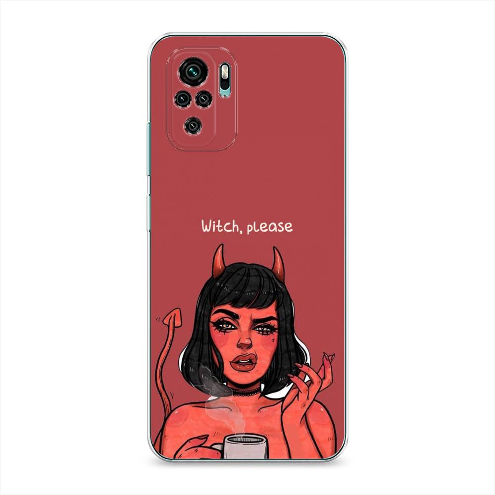 фото Чехол awog "evil girl" для xiaomi redmi note 10