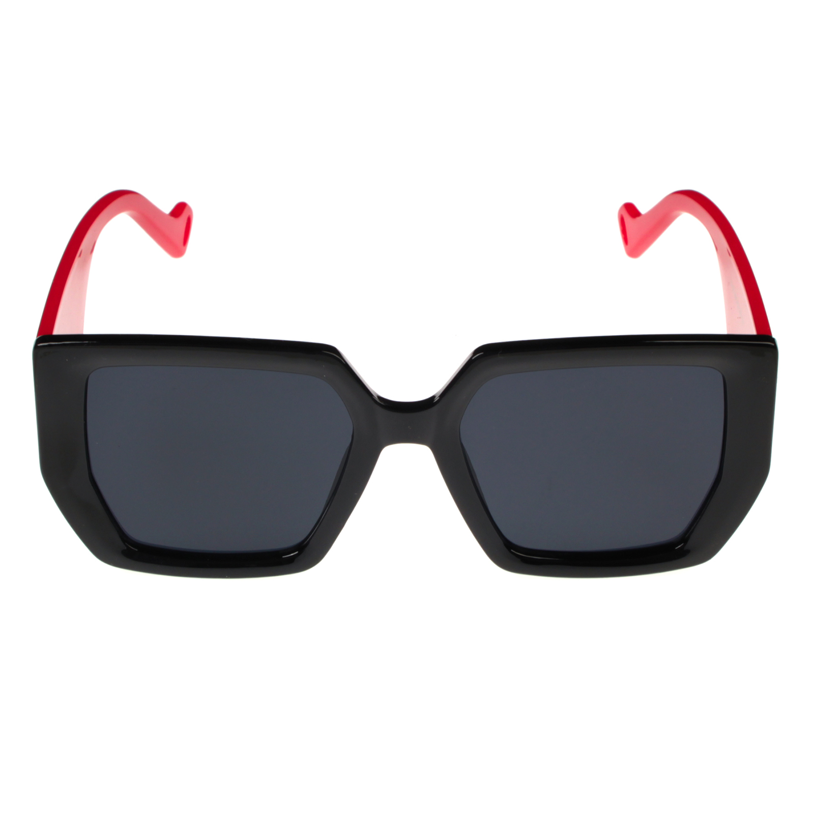 фото Солнцезащитные очки женские pretty mania dp105 черные/красные