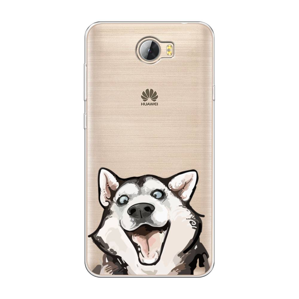 

Чехол Awog на Huawei Y5 II "Радостный хаски", Разноцветный, 61950-1