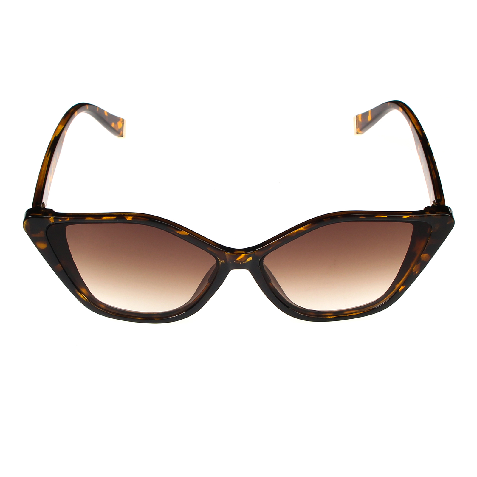фото Солнцезащитные очки женские pretty mania dp106 коричневые/леопардовые