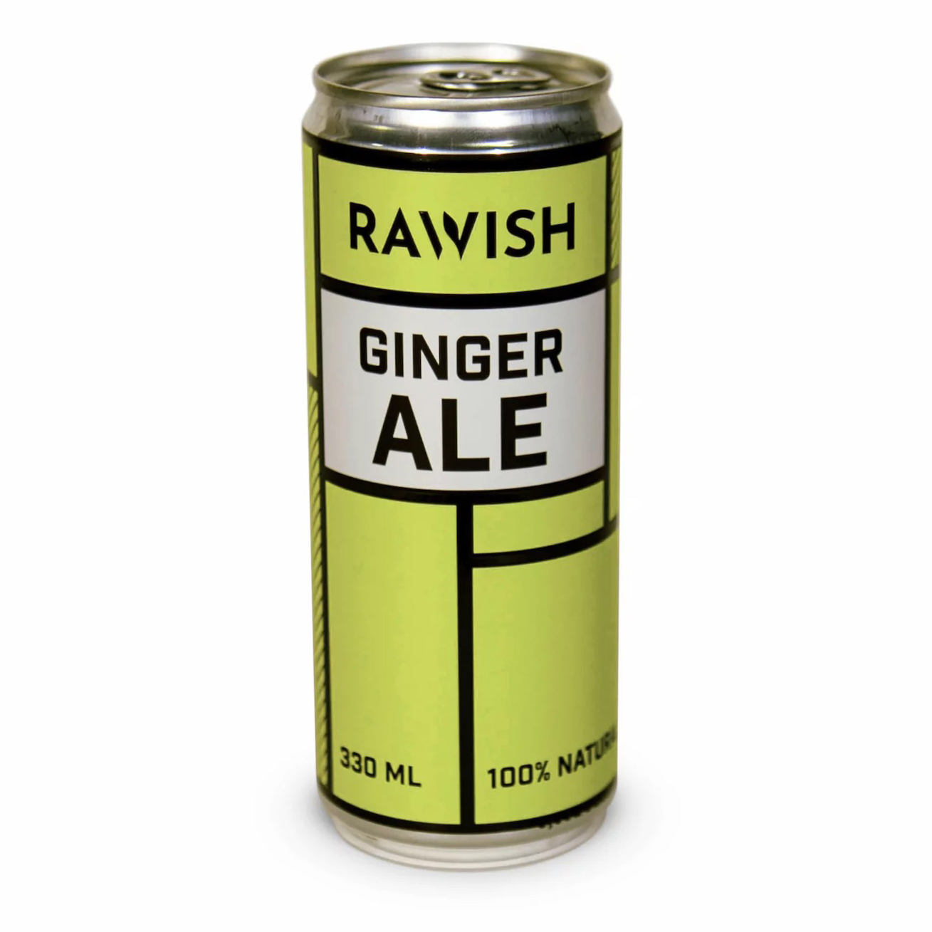 фото Газированный напиток rawish ginger ale 0,33 л