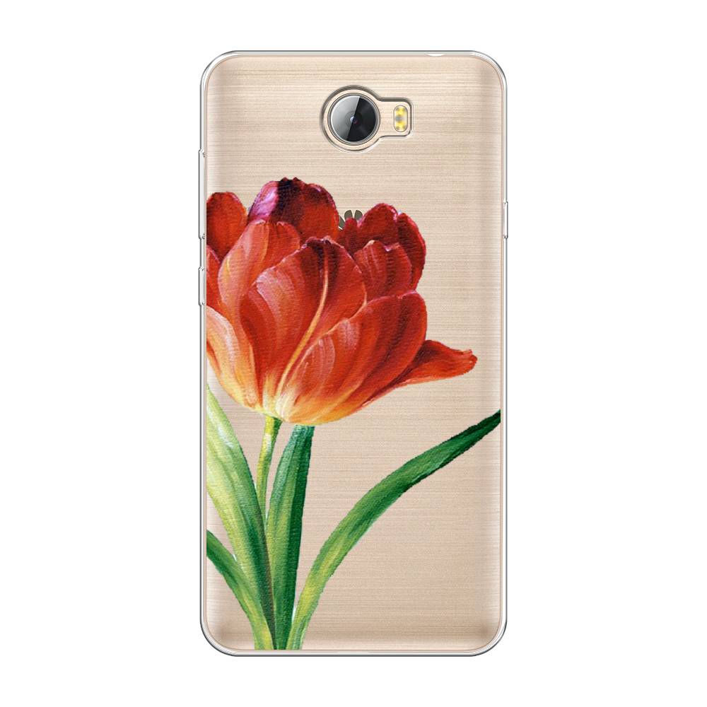 

Чехол Awog на Huawei Y5 II "Красный тюльпан", Разноцветный, 61950-8