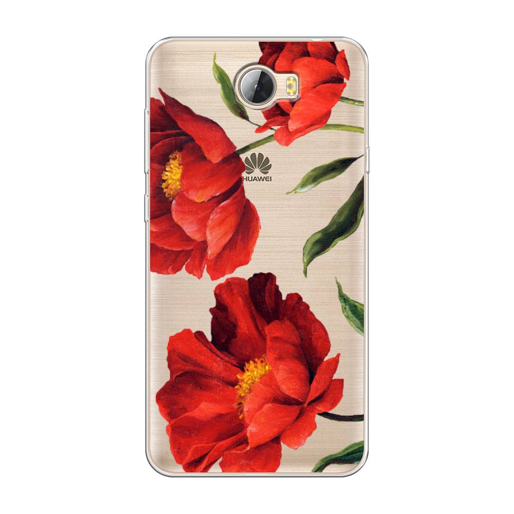 

Чехол Awog на Huawei Y5 II "Красные маки", Разноцветный, 61950-8